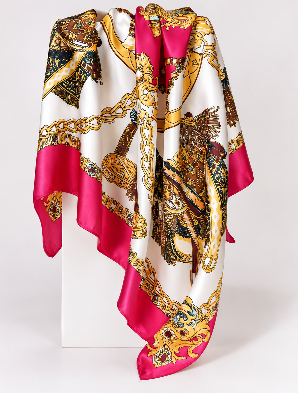 Regal Equestrian Square Scarf