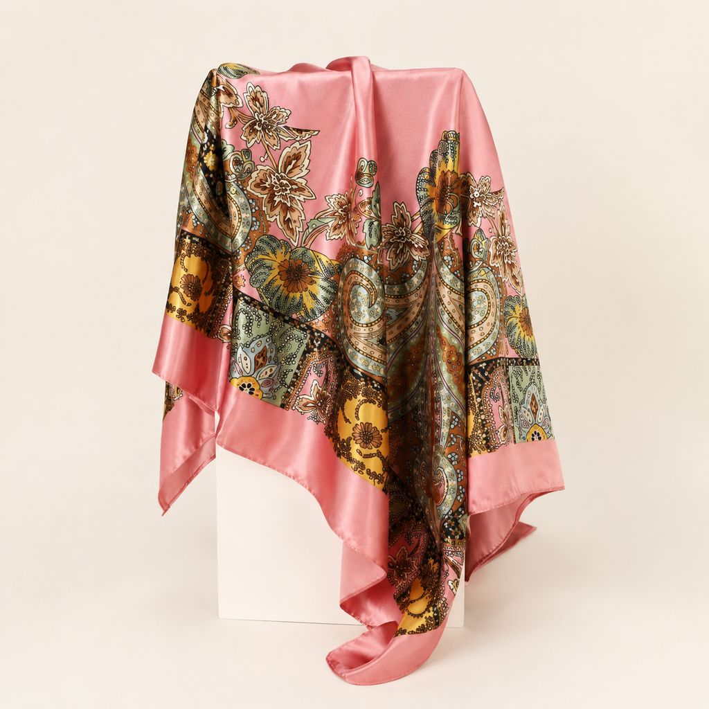 Vintage Garden Paisley Scarf