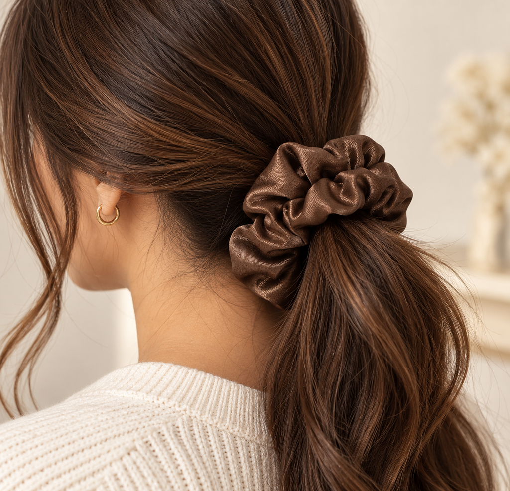22 Momme Mulberry Silk Scrunchie