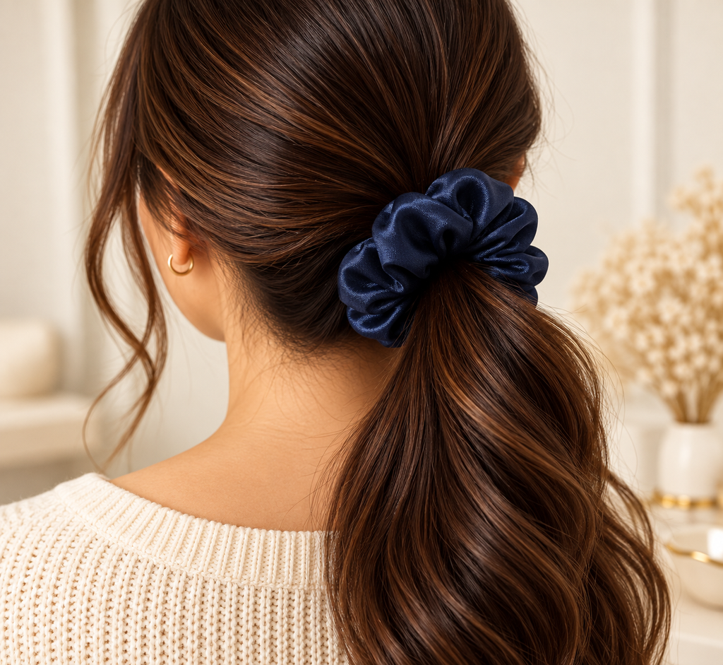 22 Momme Mulberry Silk Scrunchie