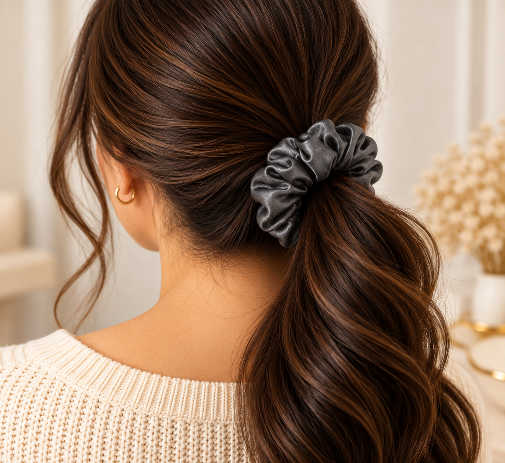 22 Momme Mulberry Silk Scrunchie
